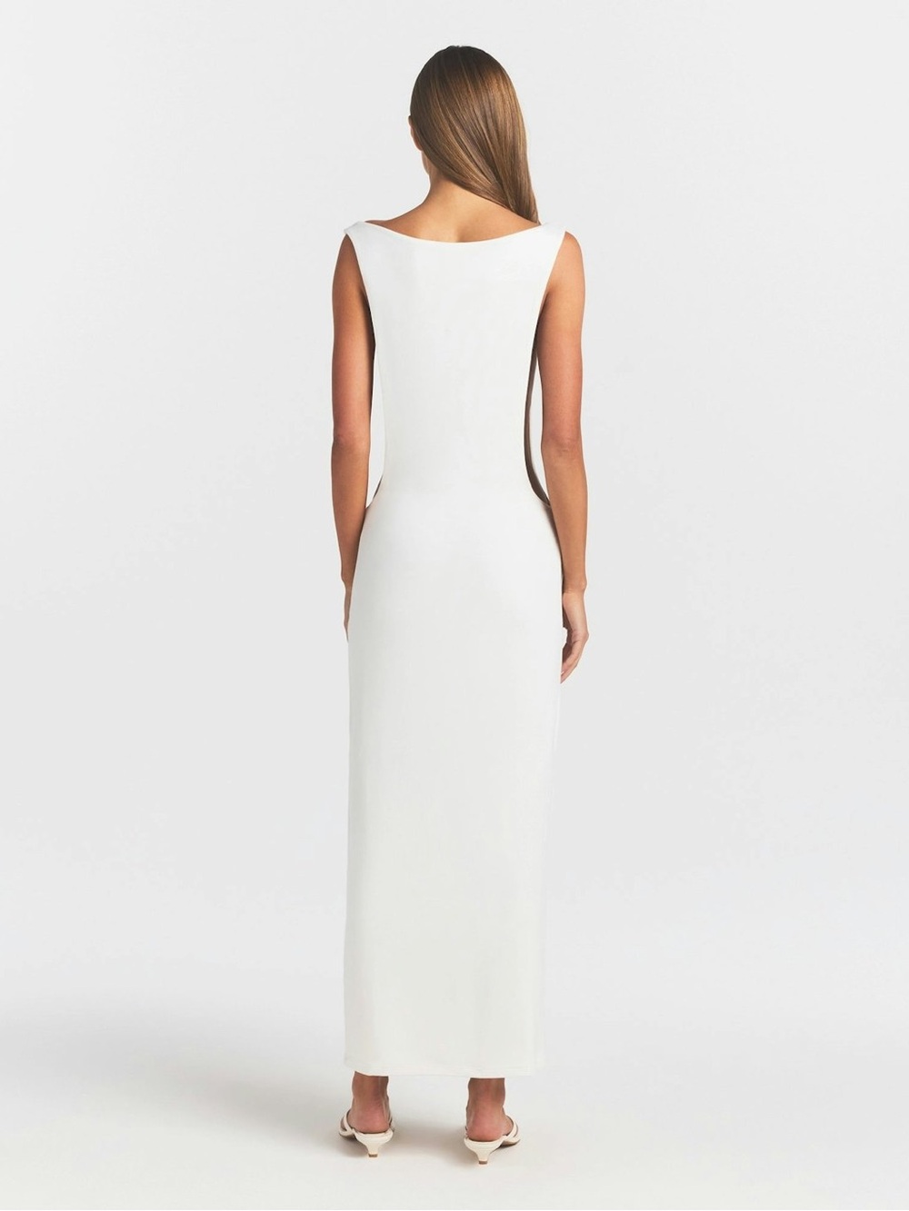 SKIMS Smooth Layers CUT OUT LONG DRESS - Picture 4 of 5